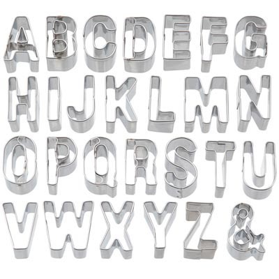 クッキー型◇アルファベット&数字◇ | IDEA PARK | 無印良品